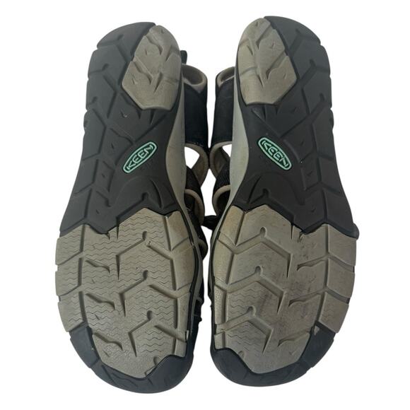 KEEN Clearwater CNX Leather Comfort Contour Sandals Hike Beach Summer Women 9.5 - Picture 7 of 8